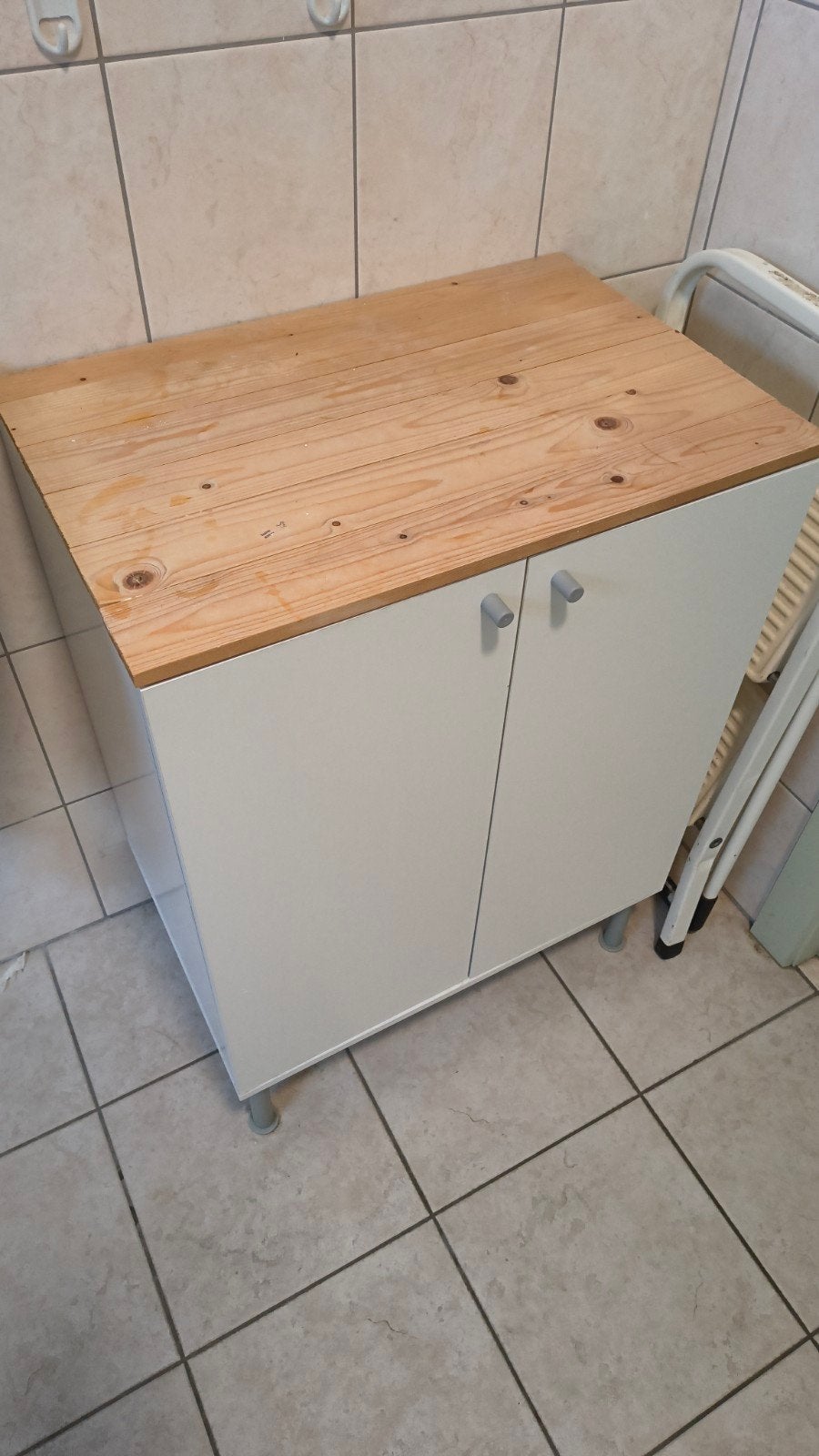 badkamer kastje 58x39, Huis en Inrichting, Keuken | Keukenelementen, Ophalen, Wit