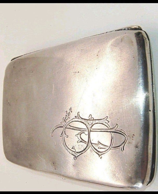 sigaretten doos 0.800 silver, Ophalen of Verzenden, Zilver