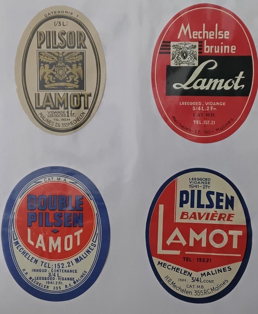brouwerij lamot mechelen malines, Verzamelen, Ophalen