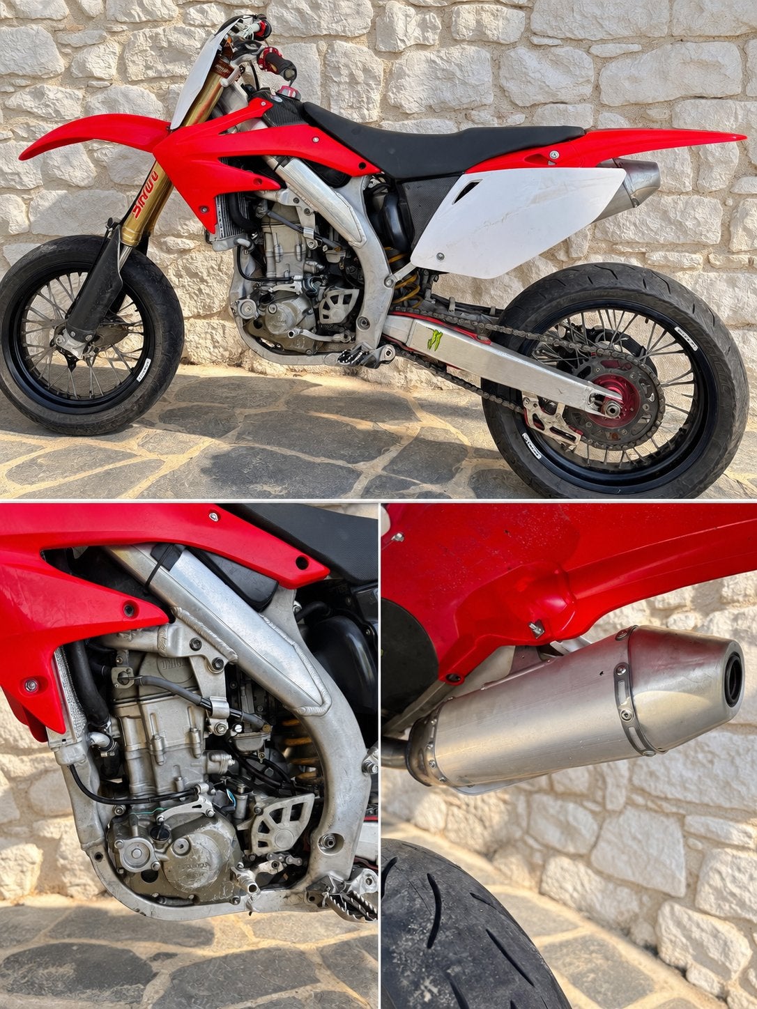 450 CRF UIT 2008, Motoren, Particulier, Crossmotor