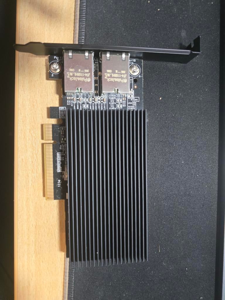 Carte réseau 10gb dual pcie, intel x540, Ophalen, Zo goed als nieuw, Intern