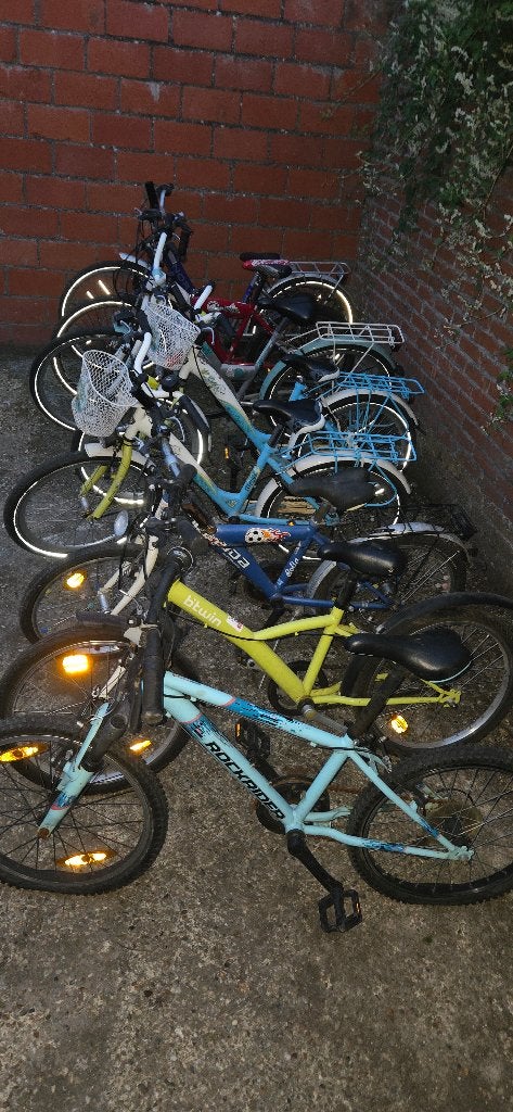 Lot kinderfietsen, Ophalen, Gebruikt