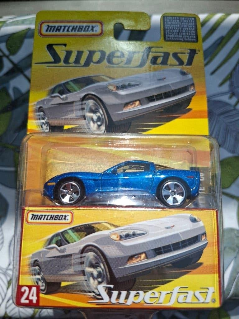 Matchbox Superfast Nr. 24 CHEVROLET CORVETTE — NIEUW 8000 ex, Ophalen, Zo goed als nieuw