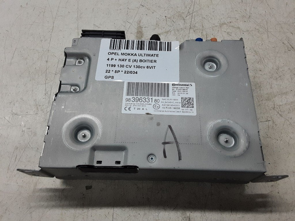 NAVIGATIE SYSTEEM Opel Mokka (01-2020/-) (9839633180), Gebruikt, Opel, Opel Automobile GmbH, Kontakt-opel@opel.com