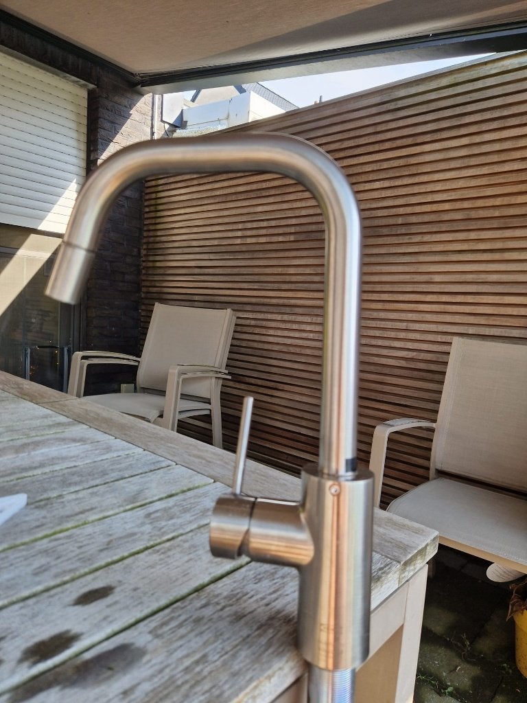 Keukenmengkraan & uittrekbare sproeikop, Bricolage & Construction, Sanitaire, Enlèvement ou Envoi, Comme neuf, Robinet