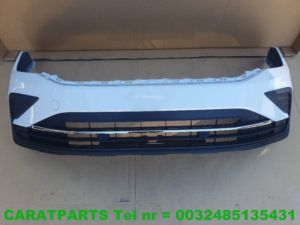 5NA807217DH Tiguan voorbumper tiguan bumper LC9A Pure White, Ophalen, Gebruikt, Bumper, Volkswagen