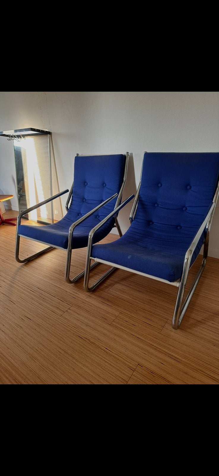Vintage zetels, Huis en Inrichting, Zetels | Zetels en Chaises Longues, Ophalen, Zo goed als nieuw