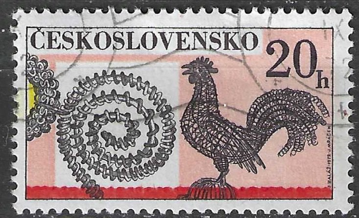 Tchécoslovaquie 1972 - Yvert 1930 - Création artistique (ST), Envoi, Affranchi