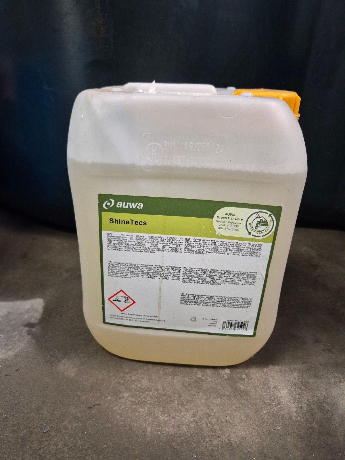 AUWA ShineTecs 10L – Professionele Carwash polish, Ophalen