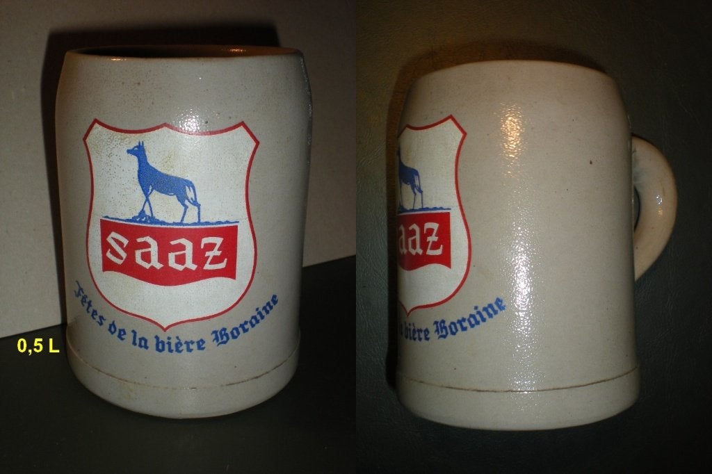 Cavenaile  "Saaz - Fête de la bière boraine", Enlèvement ou Envoi, Comme neuf, Chope(s)