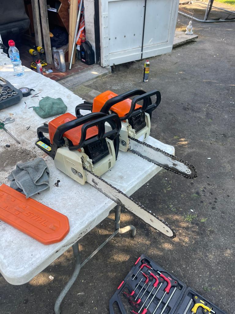 Tronçonneuse stihl Ms017, Enlèvement ou Envoi, Comme neuf, Tronçonneuse