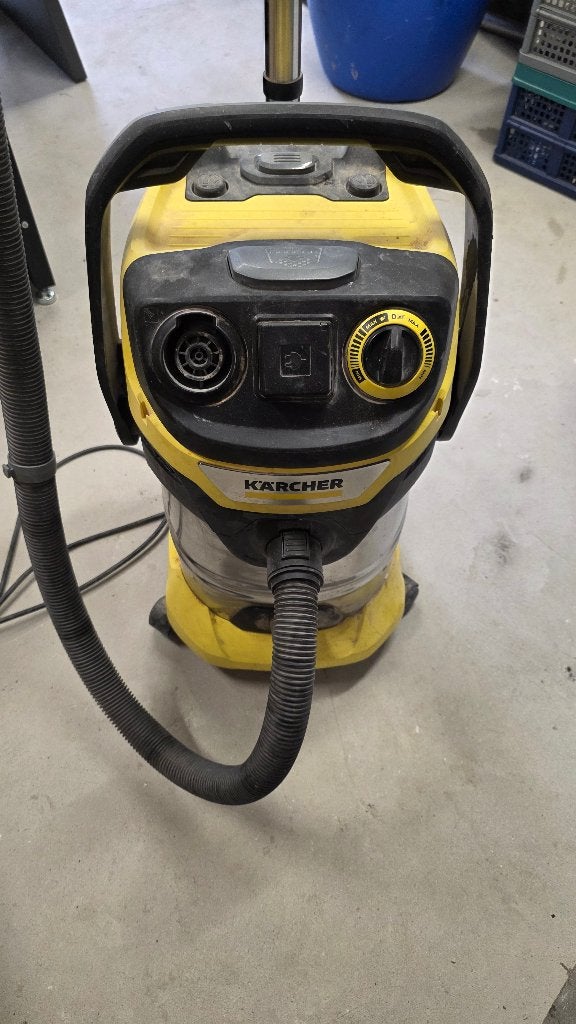 Karcher WD 6, Electroménager, Aspirateurs, Utilisé, Aspirateur industriel, Kärcher, 1200 à 1600 watts, Accessoires inclus, Puissance d'aspiration réglable