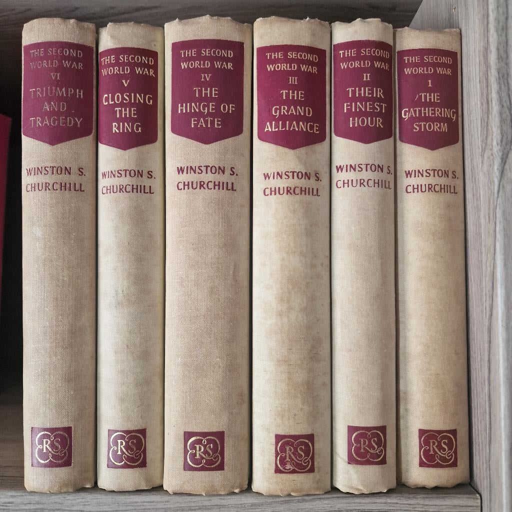 The Second World War - Winston Churchill, Antiek en Kunst, Antiek | Boeken en Manuscripten, Ophalen of Verzenden