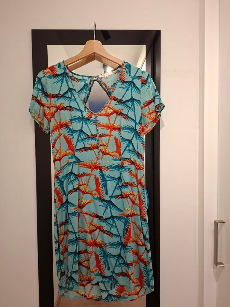 Luchtige zomerjurk Grace& Mila met prachtige open rug, Ophalen, Blauw, Grace&mila, Maat 36 (S)