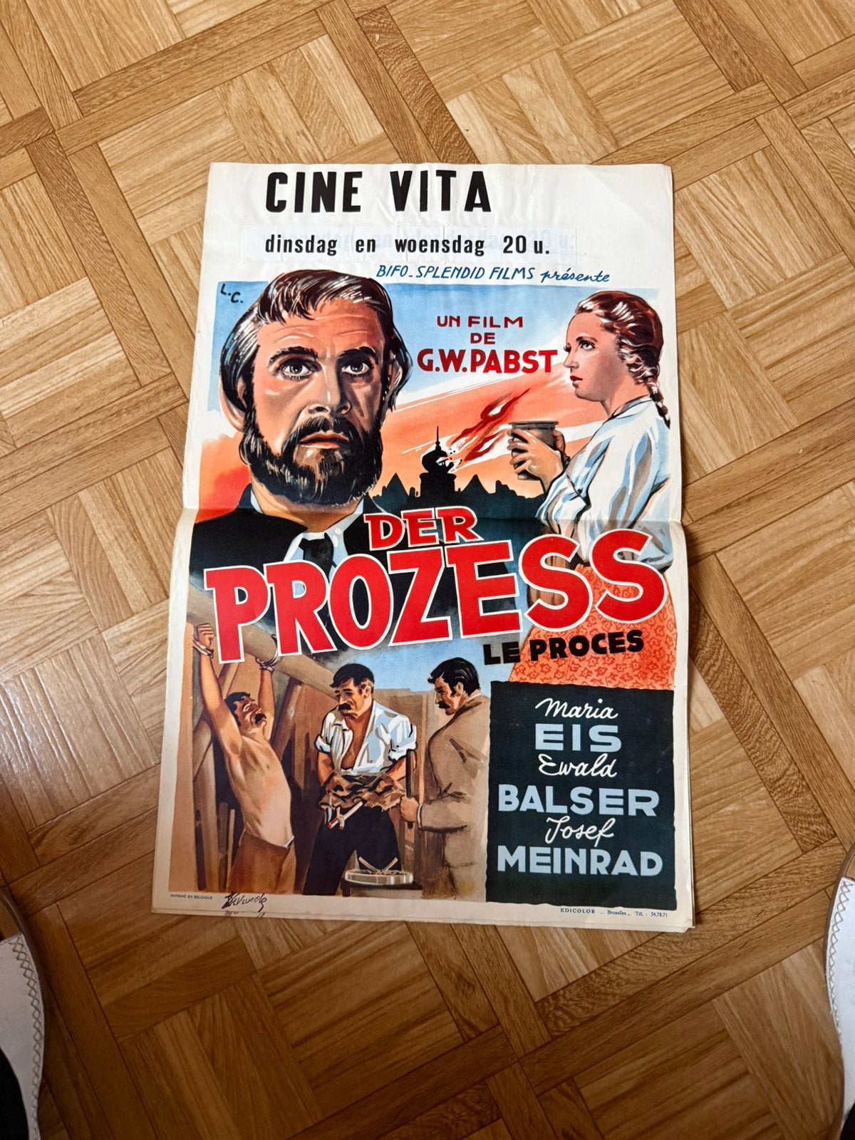 Oude filmaffiche, Verzamelen, Ophalen of Verzenden, Zo goed als nieuw