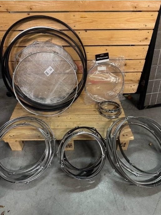 drum hoops - Cercles batterie, Muziek en Instrumenten, Drumstellen en Slagwerk, Ophalen of Verzenden, Gebruikt, Overige merken