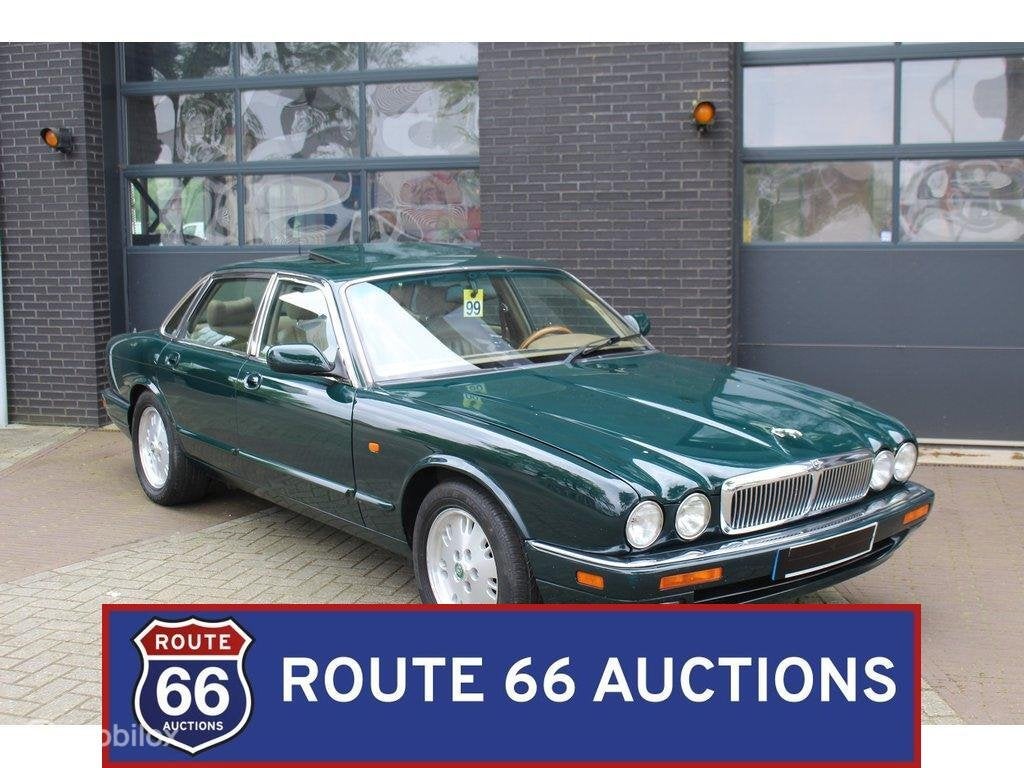 Jaguar XJ6 Sovereign LWB | 1995 | Route 66 Auctions, Auto's, Zwart, Bedrijf, Handgeschakeld, Overige carrosserie