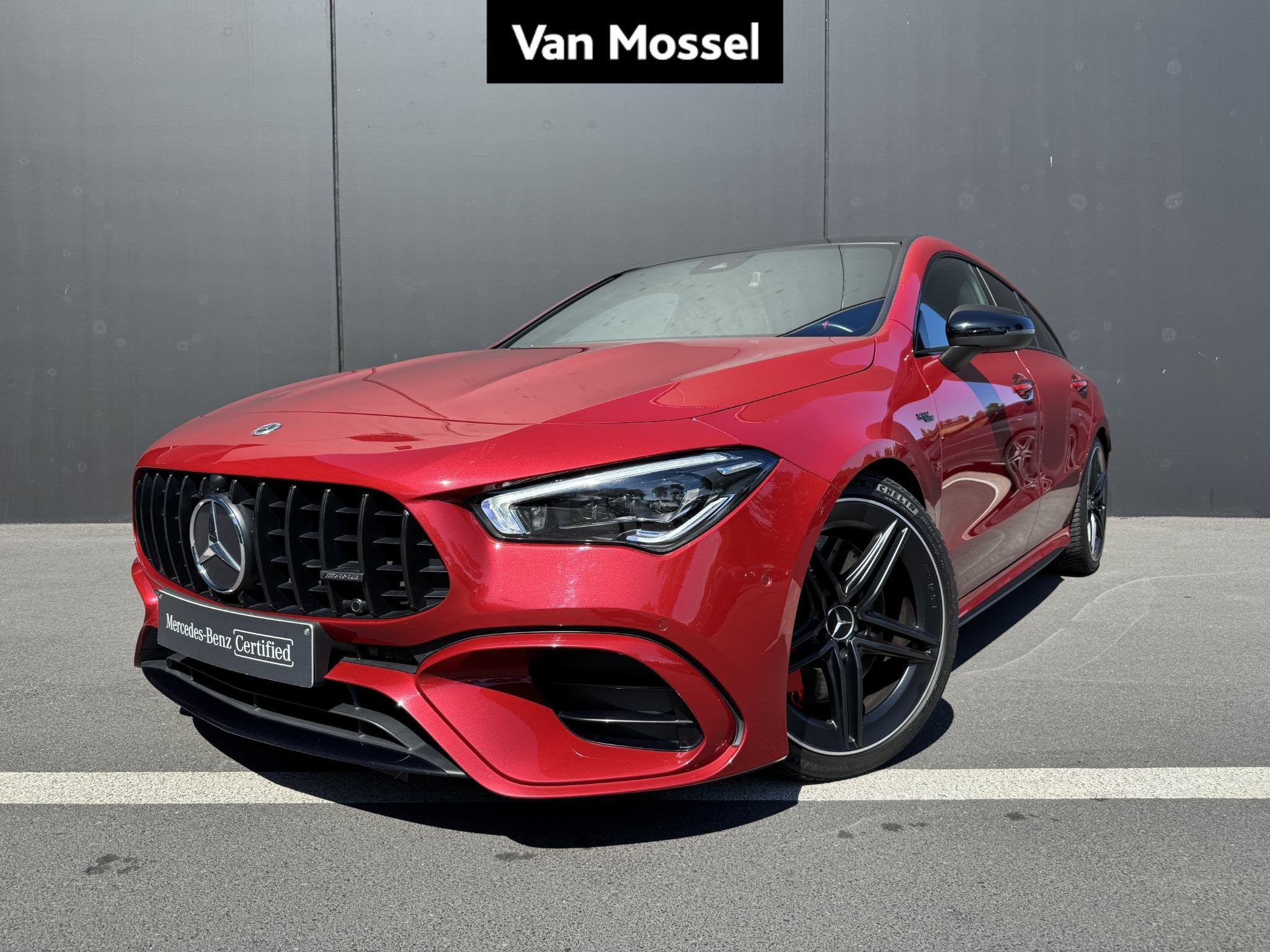 Mercedes-Benz CLA-Klasse 45 AMG S 4MATIC+ Shooting Brake + M, Autos, Rouge, CLA, Euro 6, Entreprise
