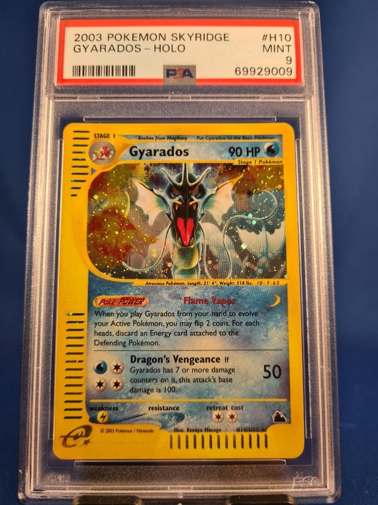 Gyarados H10/144 - Skyridge (PSA 9), Verzenden, Gebruikt