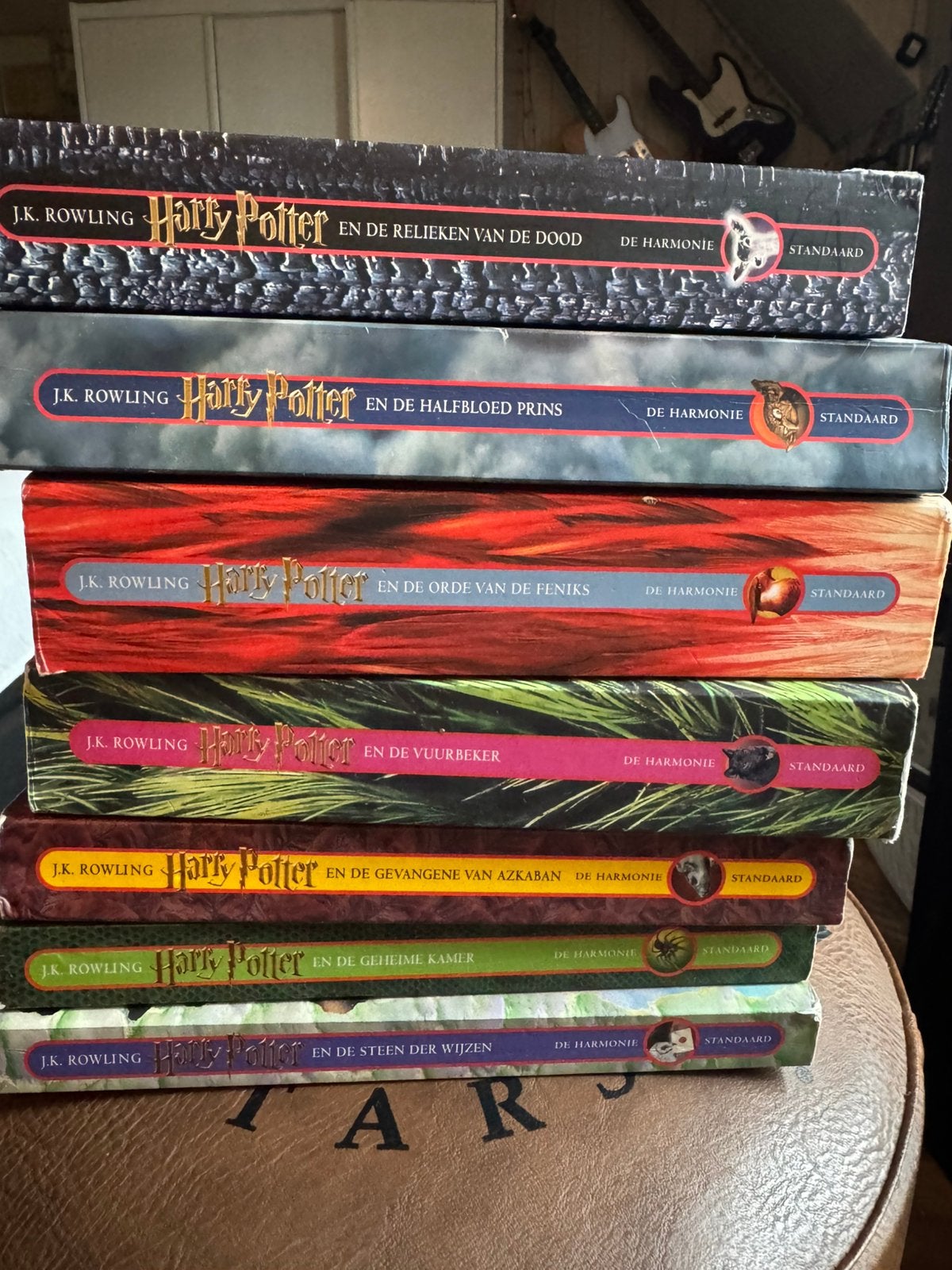 Complete reeks harry potter boeken, Verzamelen, Ophalen of Verzenden, Gebruikt