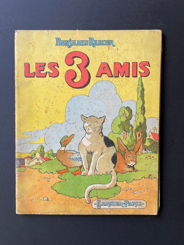 Ancien livre français pour enfants de Benjamin Rabier, Enlèvement ou Envoi, Comme neuf