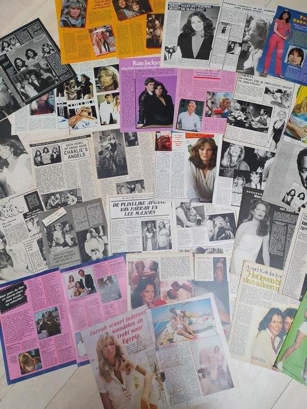 tijdschriftartikels Charlie's Angels / Farrah Fawcett, Ophalen of Verzenden