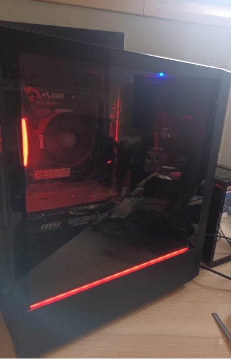 Gaming pc, Computers en Software, Desktop Pc's, Ophalen, Gebruikt, HDD, Sharkoon