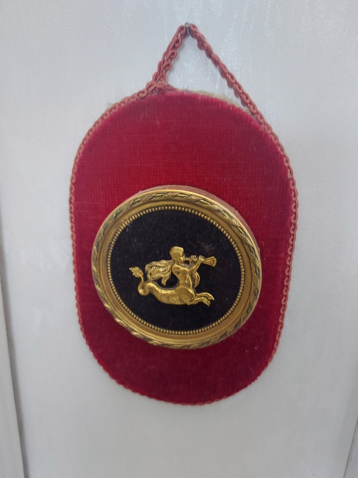 Klein kussen met Centaur Medallion, Verzamelen, Scheepvaart, Ophalen, Gebruikt