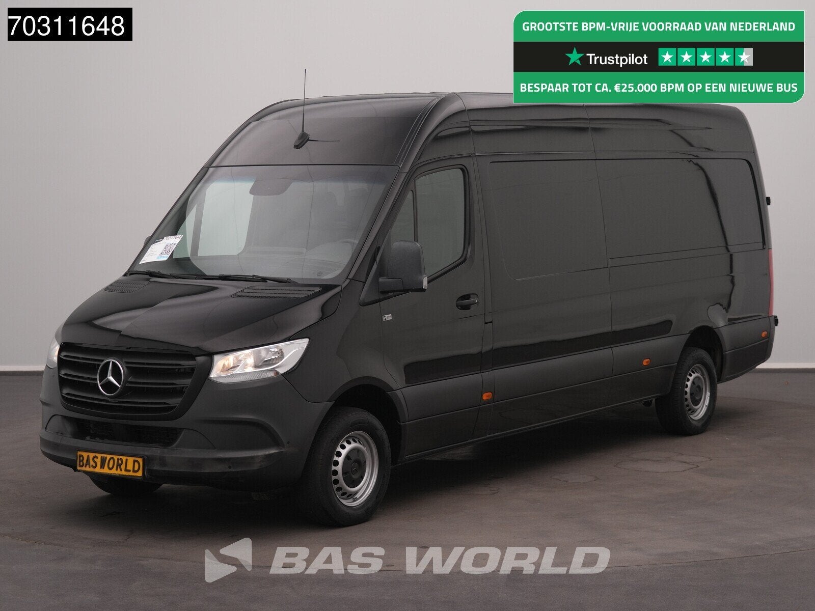 Mercedes Sprinter 317 CDI Automaat 3,5t Trekhaak 170PK L3H2, Auto's, Automaat, Gebruikt, Euro 6, 4 cilinders
