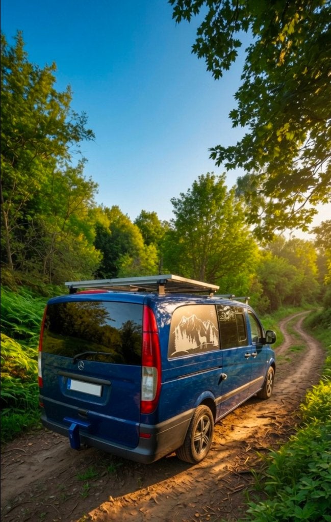 Mercedes Vito - VAN AMÉNAGÉ FULL ÉQUIPÉ – Prêt pour roadtrip, Caravanes & Camping, Camping-cars, Isolation hivernale, 5 à 6 mètres