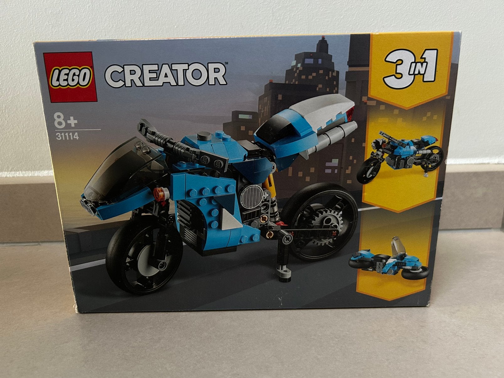 LEGO Creator Snelle motor 31114 3in1, Enlèvement ou Envoi, Lego, Ensemble complet, Utilisé