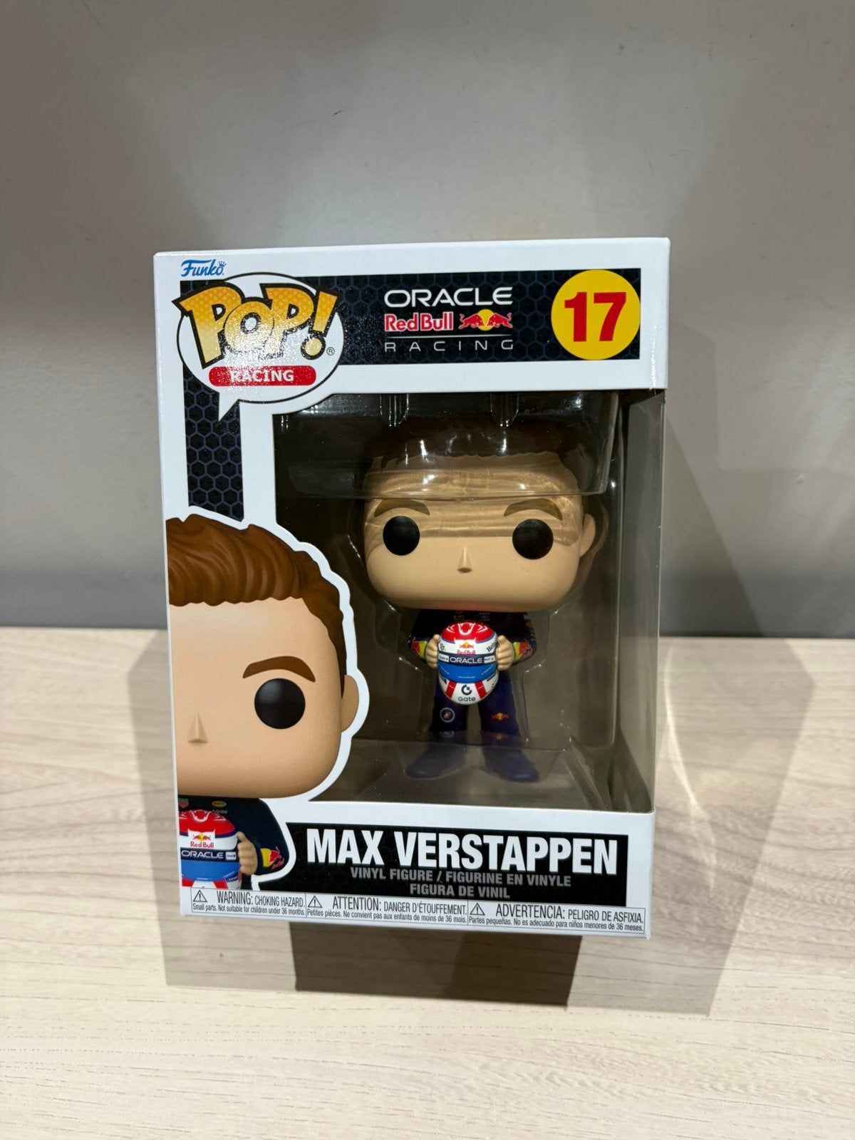 Funko Pop Racing Max Verstappen 17 Oracle Red Bull Racing F1, Verzamelen, Ophalen of Verzenden, Zo goed als nieuw