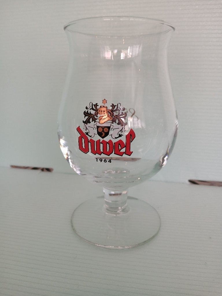 Verre sur pied DUVEL 1964 85 ANS COLLECTION en parfait état, Enlèvement ou Envoi, Comme neuf, Verre ou Verres, Duvel
