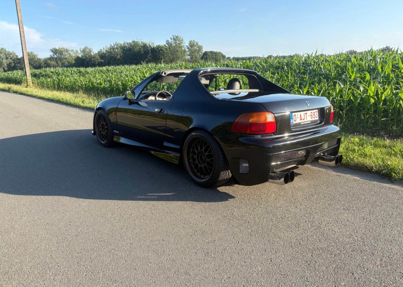 Parchoc avant + Arriere CRX DELSOL, Boîte manuelle, Noir, 2 portes, Particulier