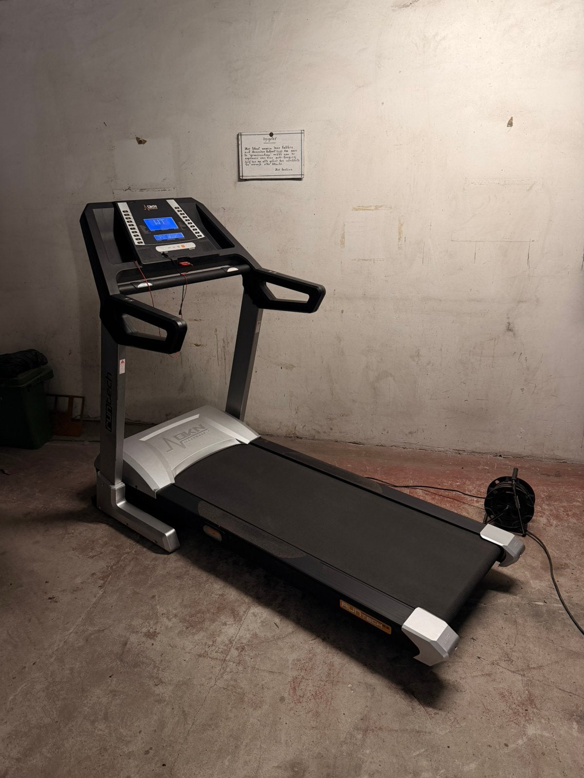 Professionele loopband 20km/u, Ophalen, Loopband