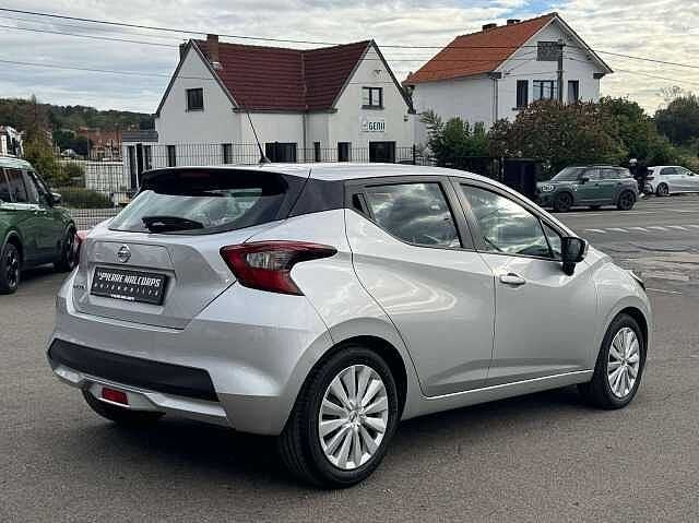 Nissan Micra 1.0 IG-T ACENTA / 6D / NAV / AIRCO / CARPLAY /, Argent ou Gris, Achat, Entreprise, Micra