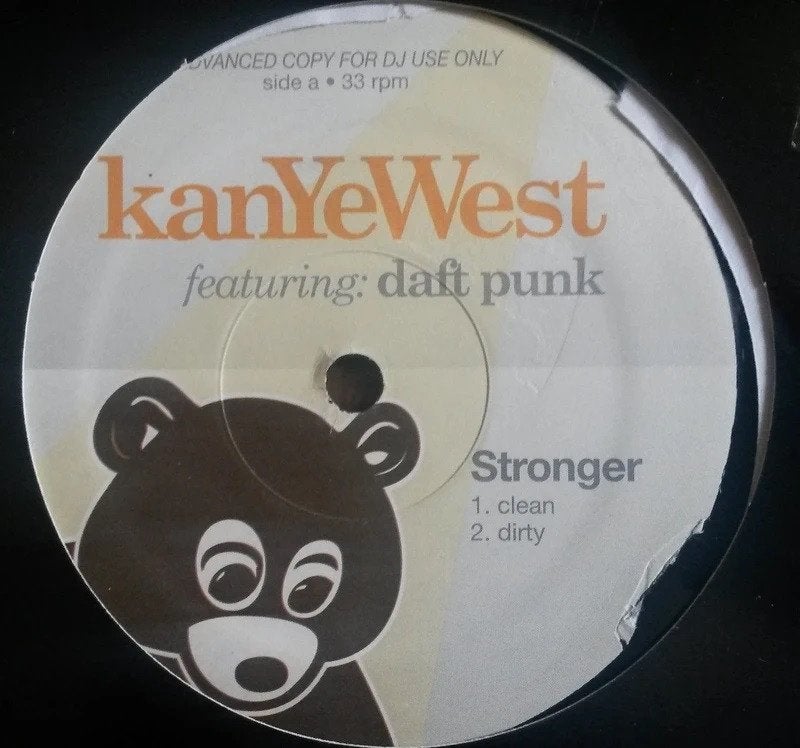 Vinyl 12" Hip Hop Rap US : kanye West & Daft Punk - Stronger, 12 pouces, Comme neuf, EP, EP