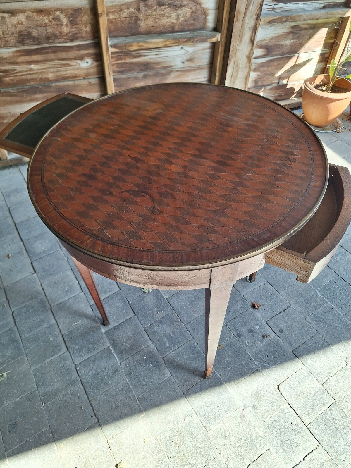 antiek tafel louis XVI stijl, Antiek en Kunst, Ophalen