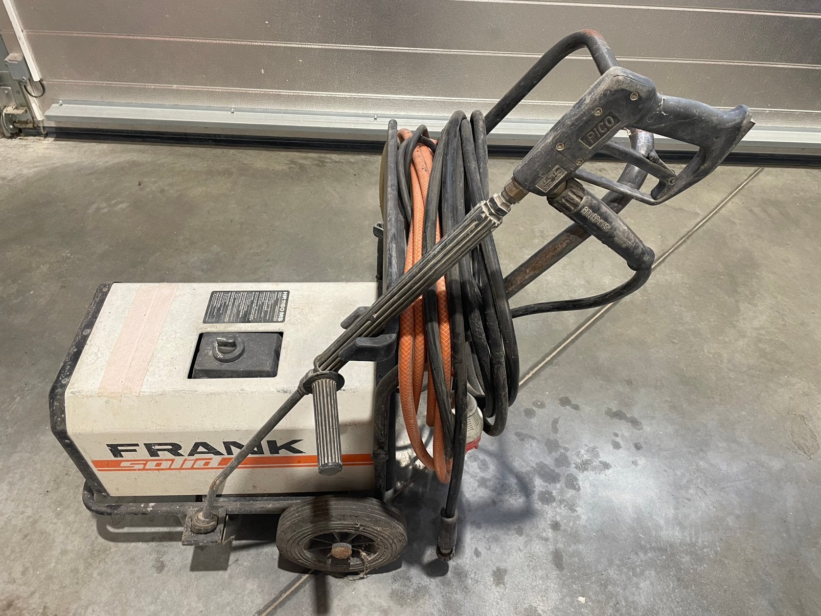 Industriële Hogedrukreiniger Frank Solid HR 1160 MS – (400V), Ophalen, Gebruikt