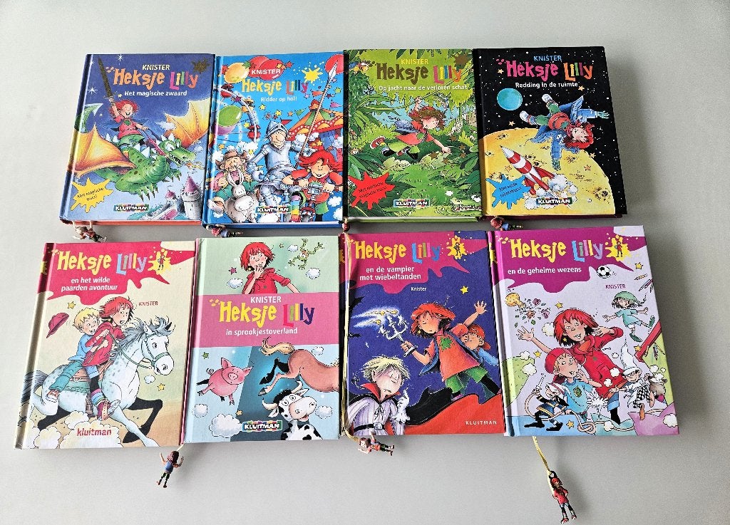 10 kinderboeken: Heksje Lilly, Ophalen of Verzenden