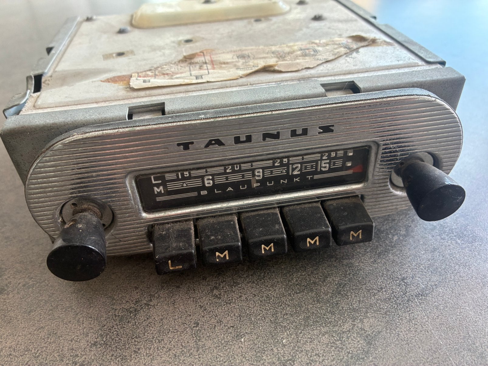Ford Taunus Blaupunkt auto-radio, Enlèvement ou Envoi, Utilisé