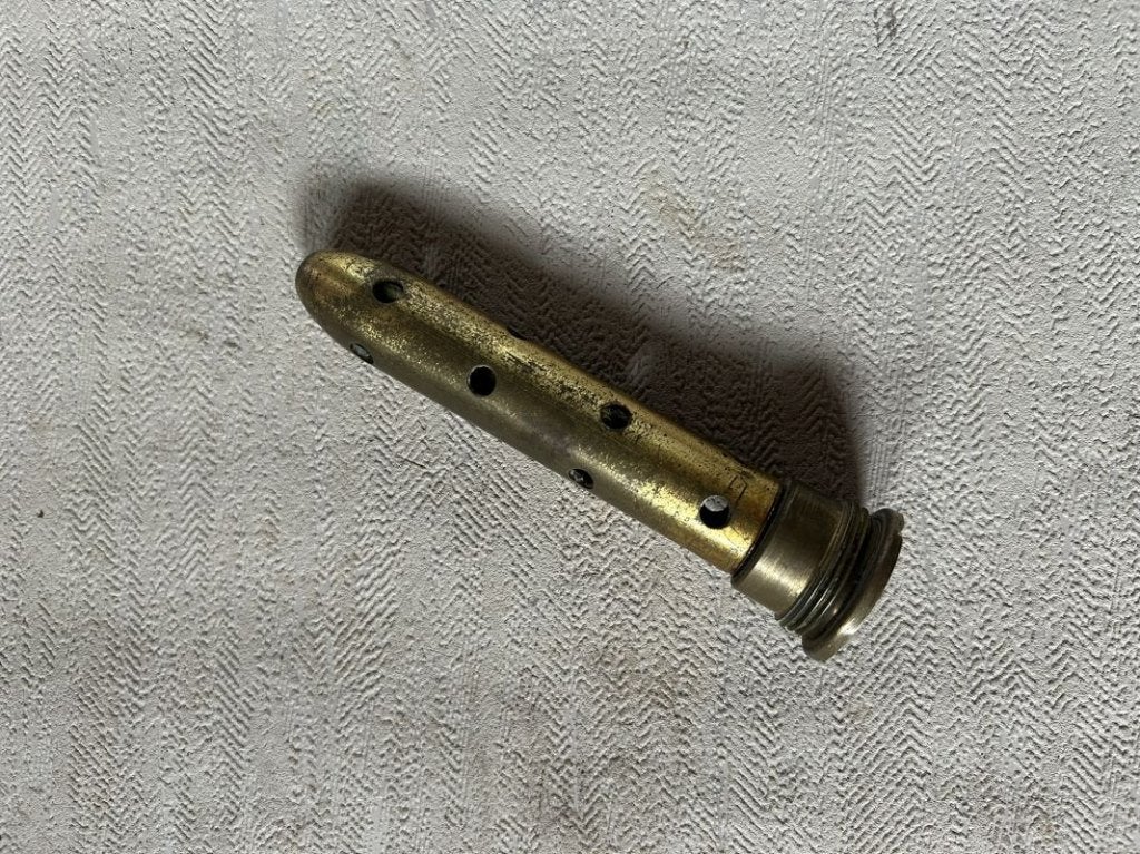 wo2 - Britse fuse voor betere verbranding - 1944 - LEEG, Verzamelen, Militaria | Tweede Wereldoorlog, Ophalen of Verzenden, Landmacht