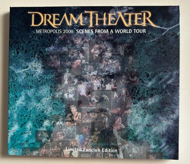 CD DREAM THEATER METROPOLIS 2000 FANCLUB EDITION PROMO COPY, Heavy metal, Enlèvement ou Envoi, Album live, Digipak