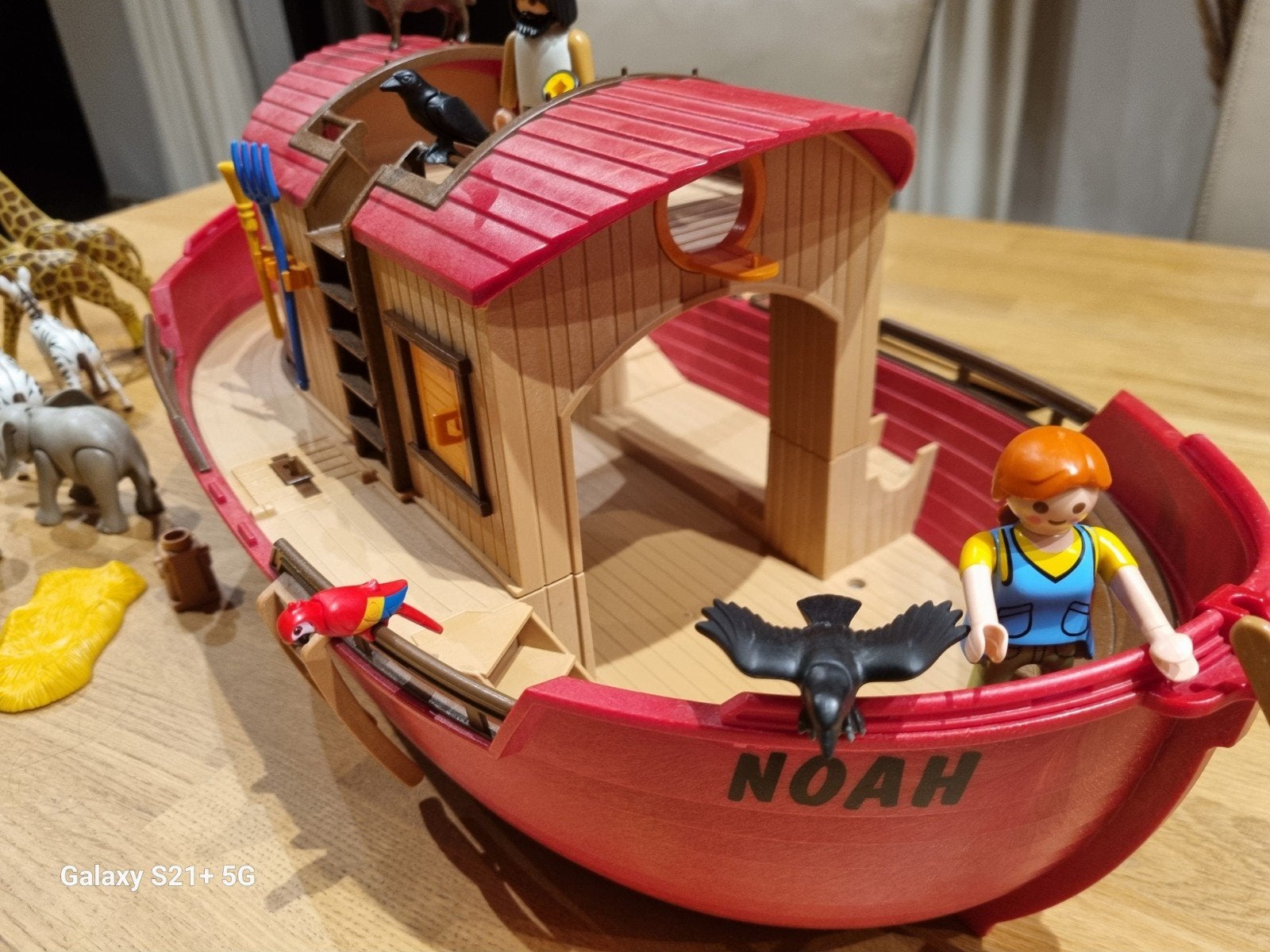playmobil Ark van Noah, Kinderen en Baby's, Ophalen, Zo goed als nieuw, Boot/Schip