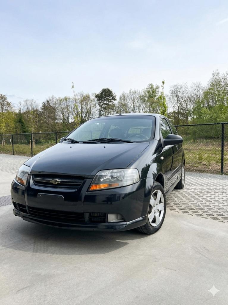 Chevrolet Kalos 1.2i | 62 000 km| Carnet d'entretien| LEZ OK, Autos, Chevrolet, Achat, 5 places, Particulier, Tissu