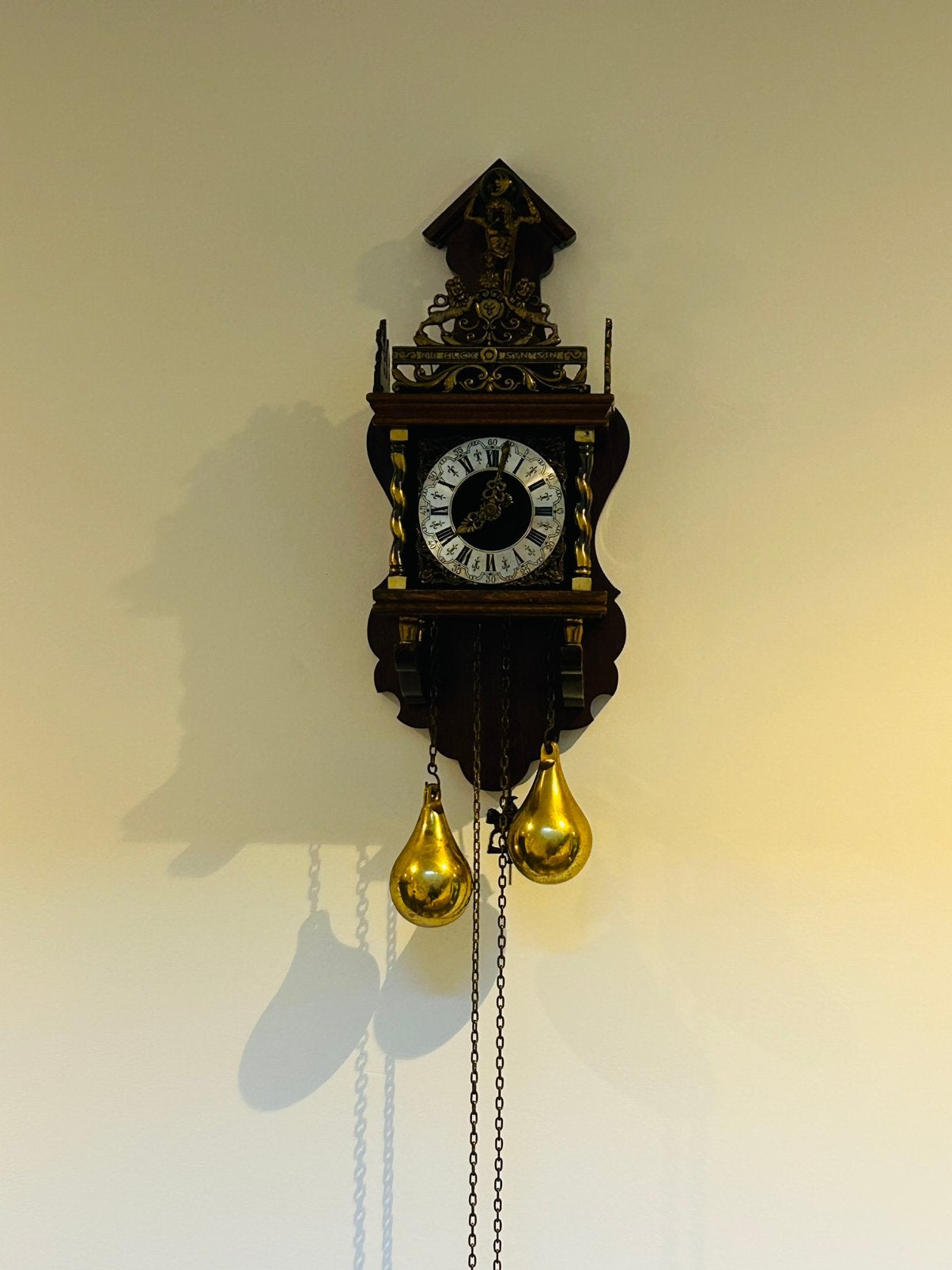 « Horloge murale WUBA Zaanse Atlas — fonctionnelle », Antiquités & Art, Enlèvement