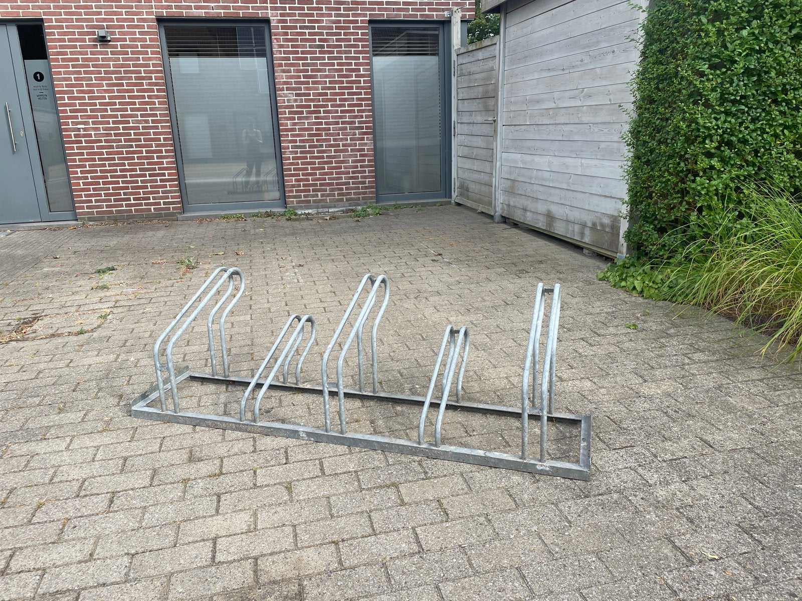 Porte-vélos galvanisé 5 vélos, Enlèvement, Comme neuf