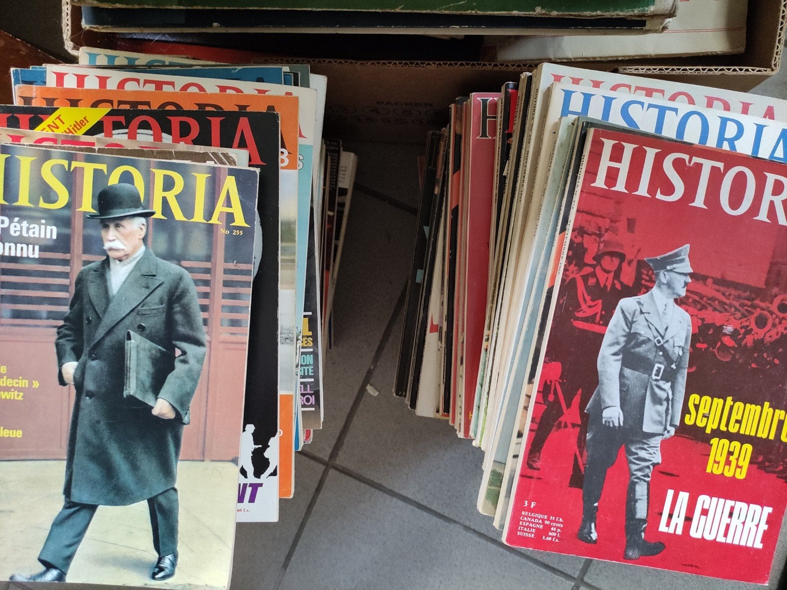 IMMENSE COLLECTION D'HISTOIRE, Collections, Enlèvement ou Envoi