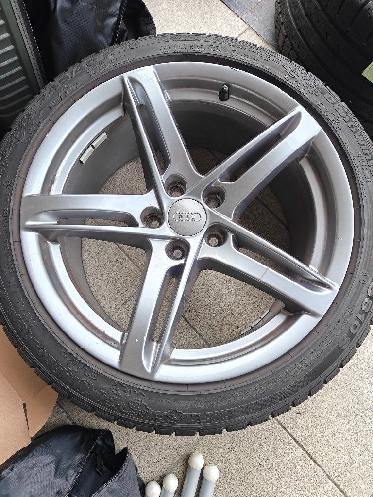 Originele Audi A5/S5 18” Rotor velgen 8T0071498A – 8.5J ET29, Auto-onderdelen, Ophalen, 18 inch, Velg(en), Winterbanden