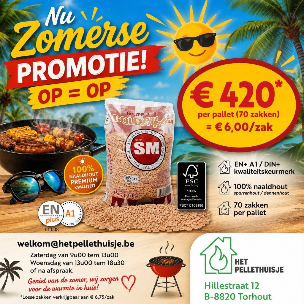 Gamma Houtpellets in Het Pellethuisje, Tuin en Terras, Ophalen, Nieuw